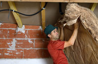 Lower Machen tapered roof insulation